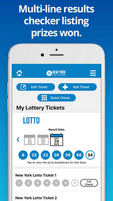 How to cancel & delete NY Lotto Results from iphone & ipad 3