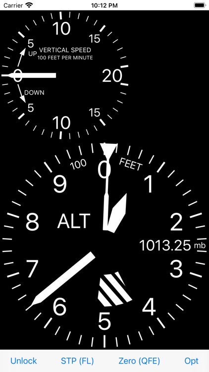 Altimeter for Aviators