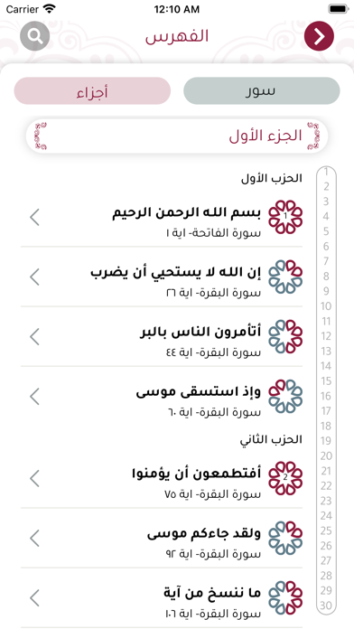 تطبيق القرآن الكريم Screenshot