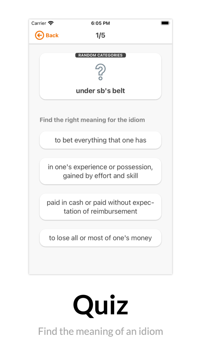 English Clothing Idioms