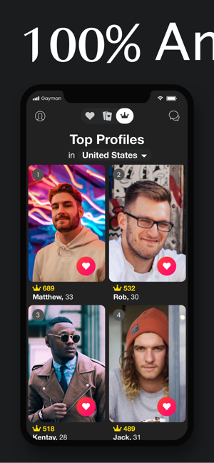 Gayman - Gay Chat & Dating(圖1)-速報App