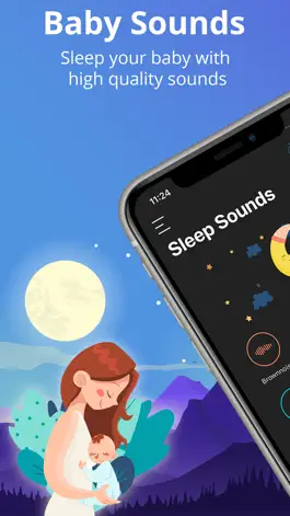 Game screenshot Calmly: Baby Sleep Sounds mod apk