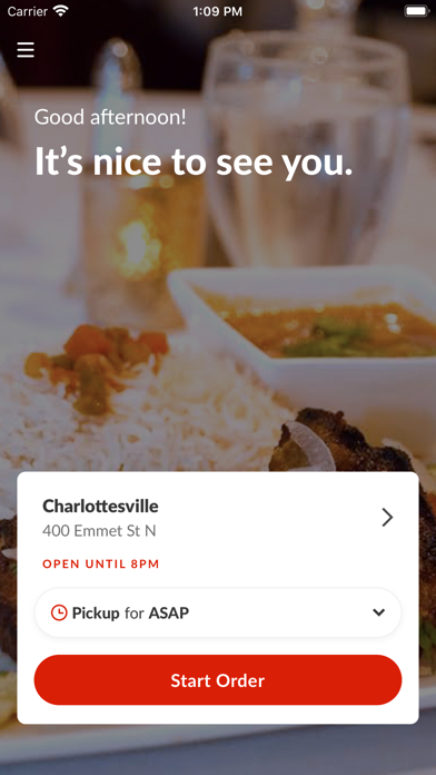 Afghan Kabob Cville Screenshot