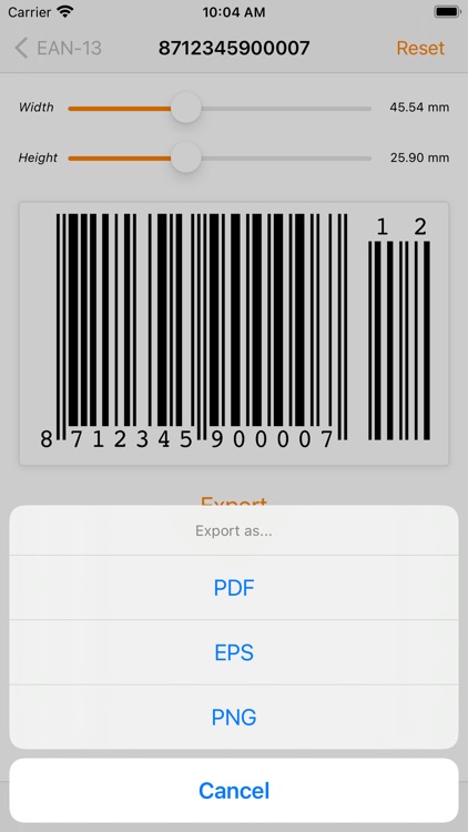 Foobars GS1 Barcode Generator screenshot-5