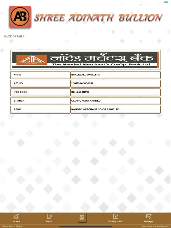 Shree Adinath Bullion screenshot 3