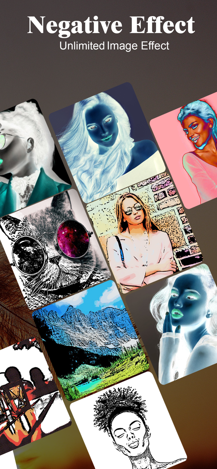 Negative Photo Photo Inverter