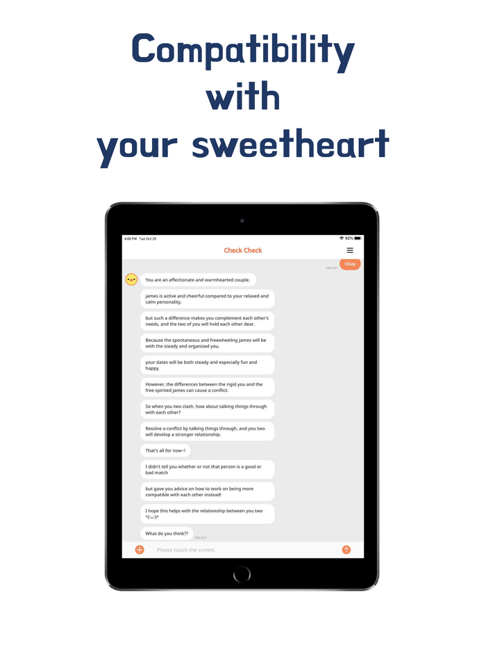 check check - compatibility