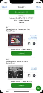 SFRC Auctions screenshot #2 for iPhone