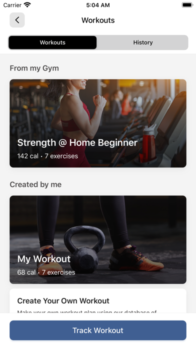Steel Fitness Premier Screenshot