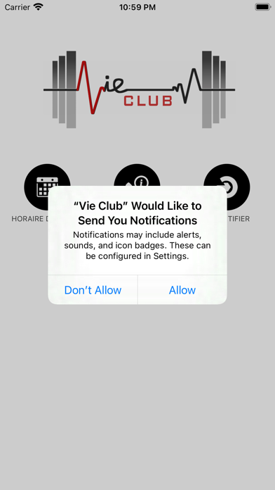 Vie Club Screenshot