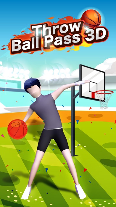 Screenshot #2 pour Throw Ball Pass 3D