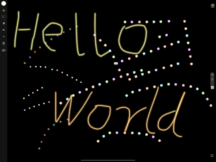 GlowDrawBoard-Chalk draw board