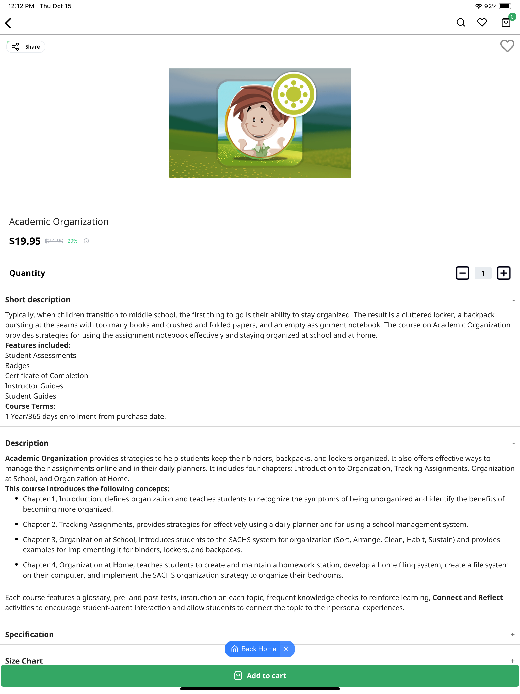 Course Library screenshot 14