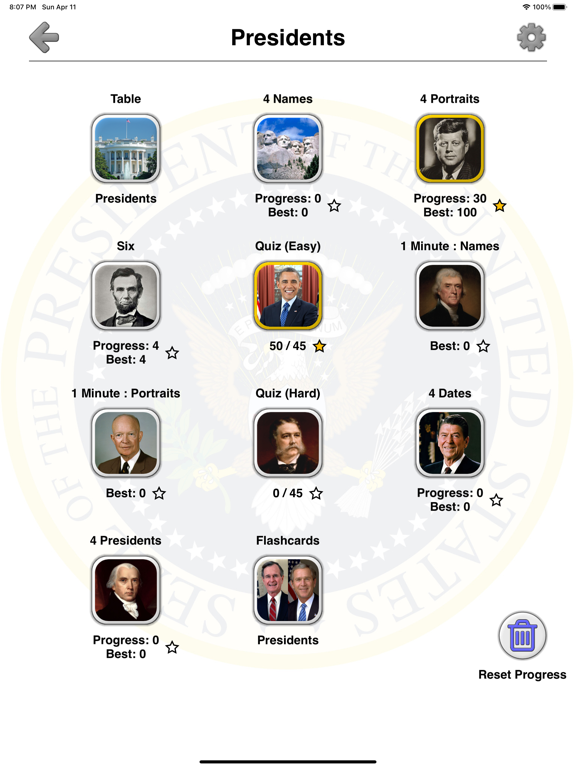 US Presidents and History Quizのおすすめ画像3