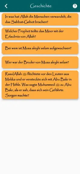 Game screenshot muslimquiz hack