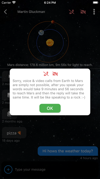 MarsTalk Screenshot