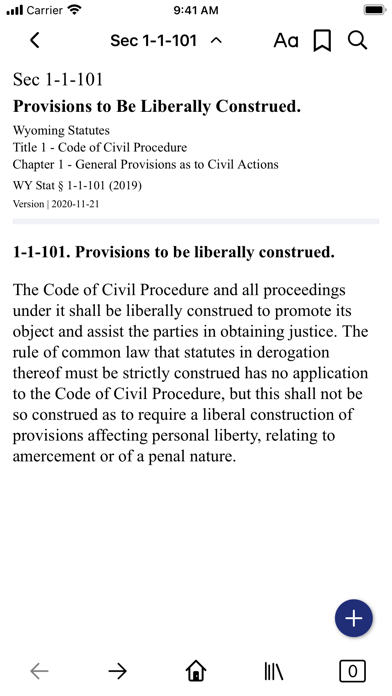 Screenshot #2 pour Wyoming Statutes by PocketLaw