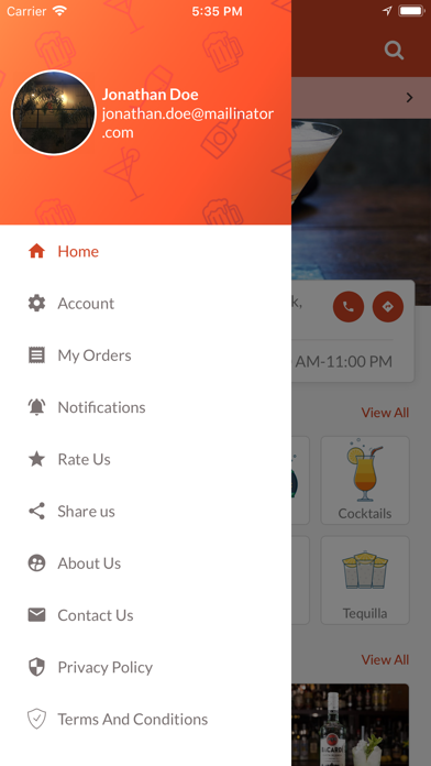 Eatance Liquor Screenshot