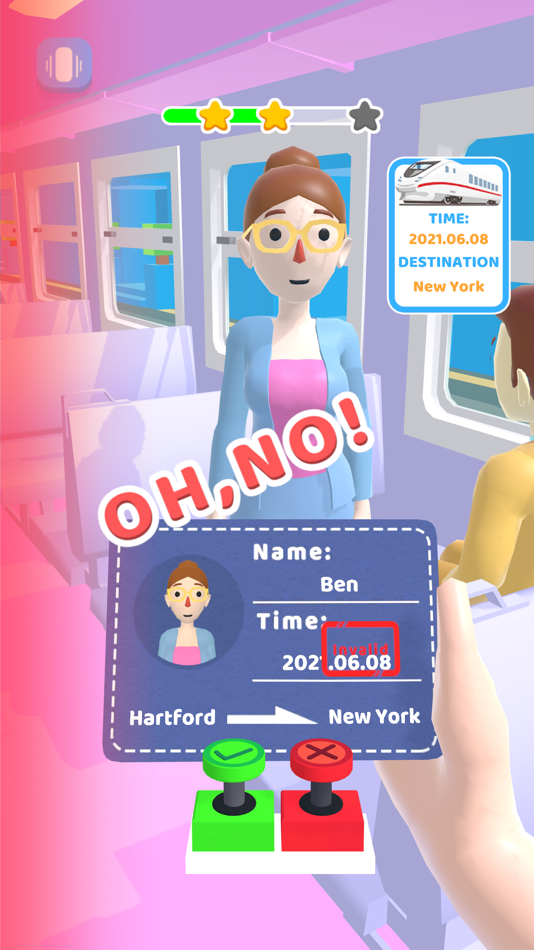 #2. Ticket Collector 3D (iOS) Podle: 庆龙 刘