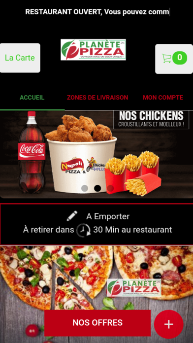 Screenshot #2 pour Planete Pizza Thiais