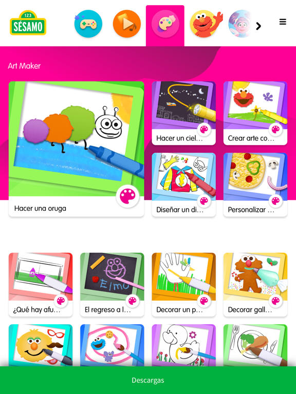 Sésamo iPad screenshot 4 - Education app