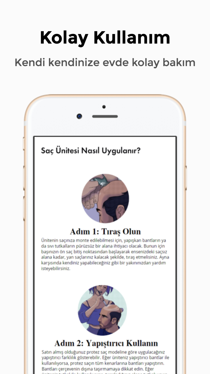 Kıl Adam Protez Saç