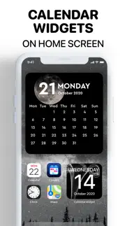 calendar widget for iphone iphone screenshot 3