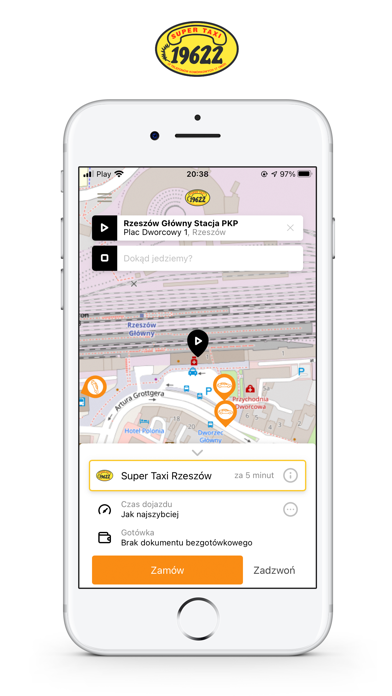 Super Taxi Rzeszów Screenshot