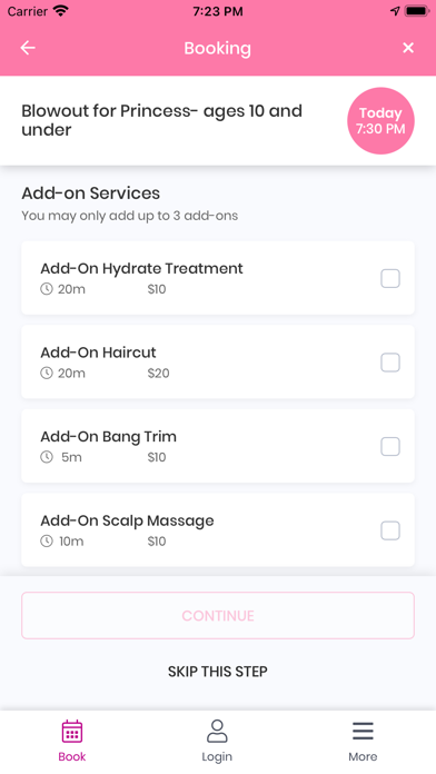 Sparkles Beauty Bar Screenshot