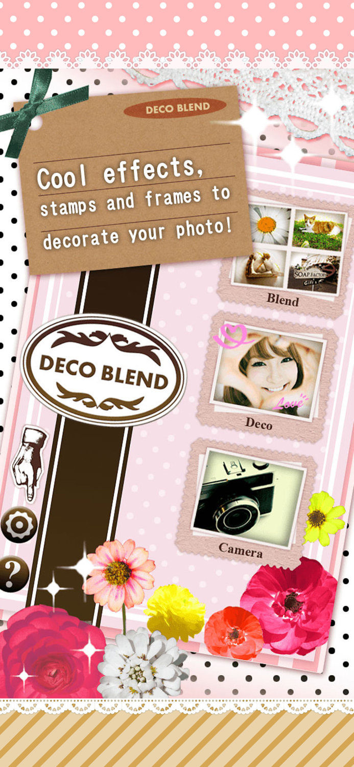 DecoBlend-Cute photo editor