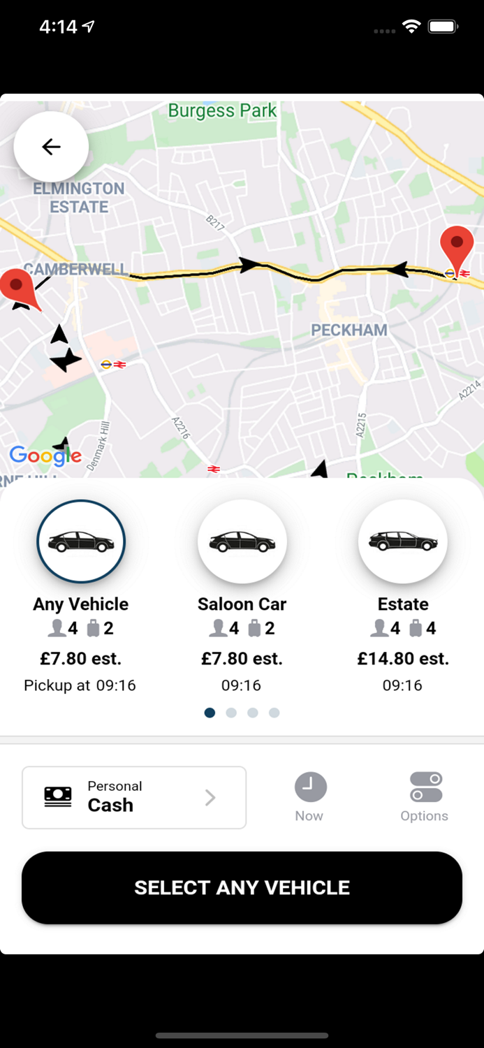 Keen Group Minicab TAXI