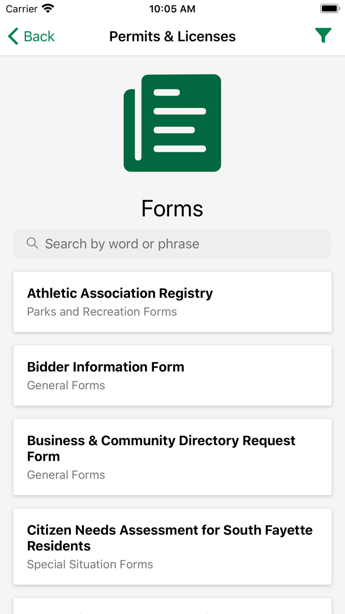 South Fayette CitizenLink