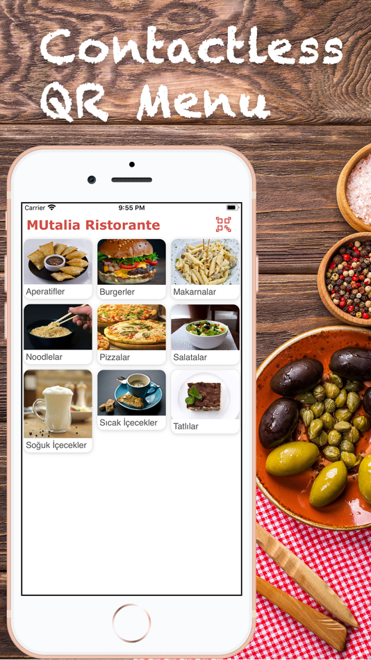 #1. Restorent Menu-QR,Contactless (iOS) 由: MobileUpp Inc.