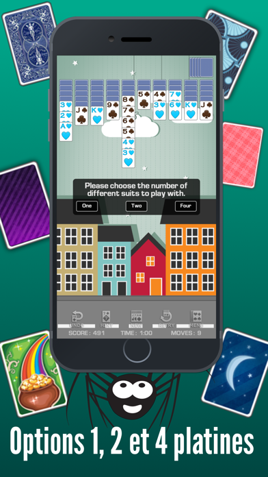 Screenshot #3 pour Spider Solitaire Classique ◆