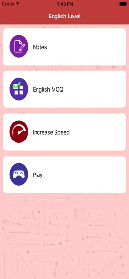 Game screenshot Know your English Level mod apk