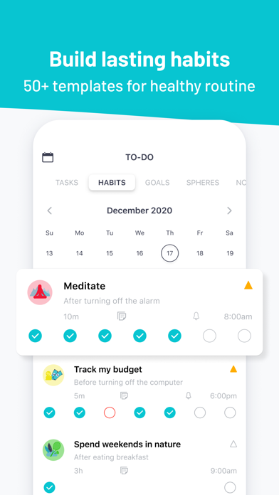 Meditivity: Goals & Self-care Screenshot