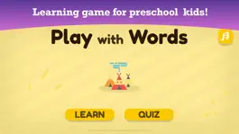 Game screenshot Play with Words! mod apk