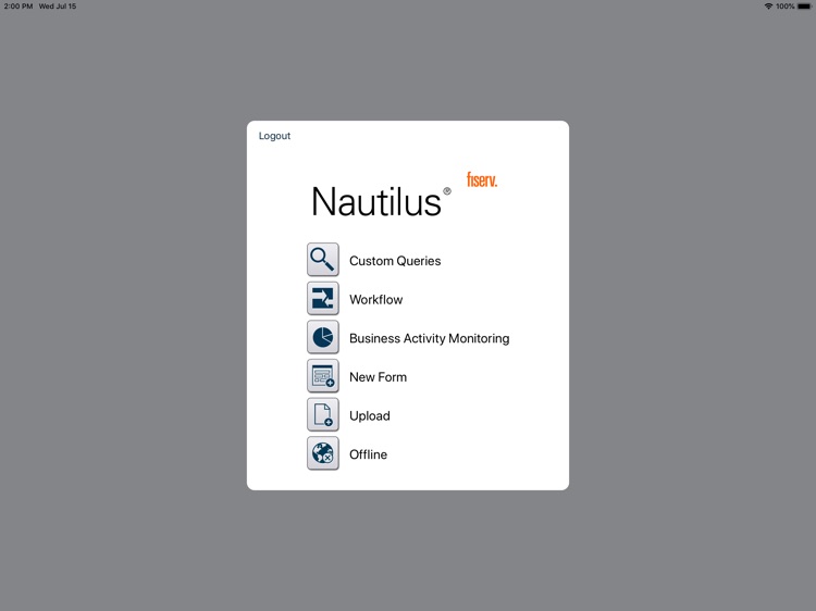 Nautilus® Mobile for iPad