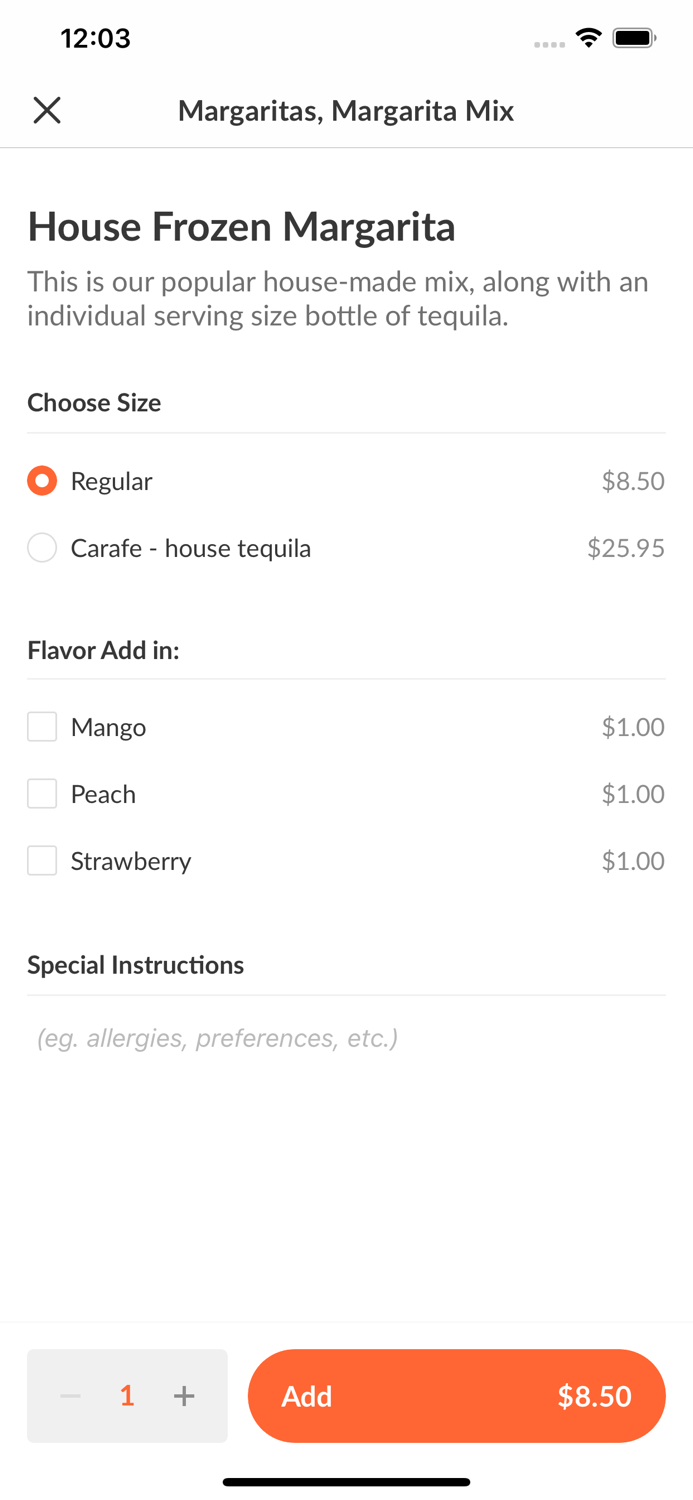 Paloma Blanca Mexican Cuisine