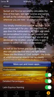 How to cancel & delete sunset and sunrise times 2