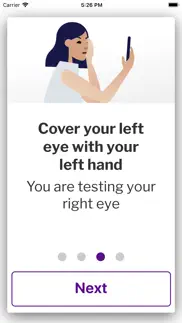 nyu langone eye test iphone screenshot 4