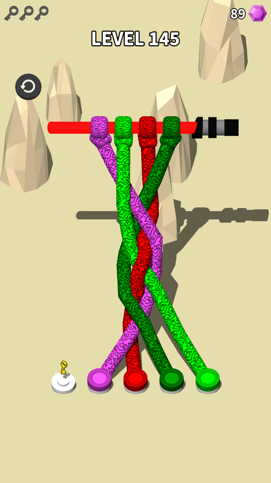 #2. Untangle 3D! (iOS) 由: Traxnet OU