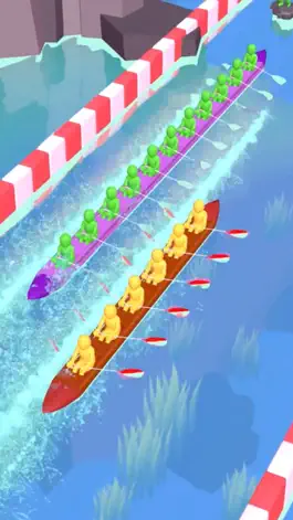 Game screenshot Row Race - 3D apk