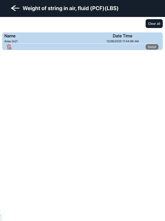 SMART Oil Field Calculation