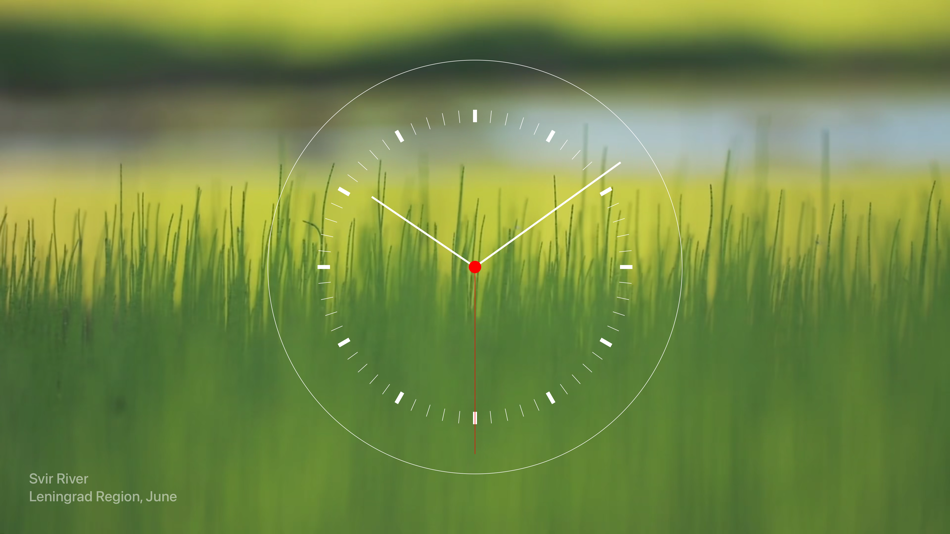 #1. Video Clock 4K (macOS) 来自: Egor Merkushev
