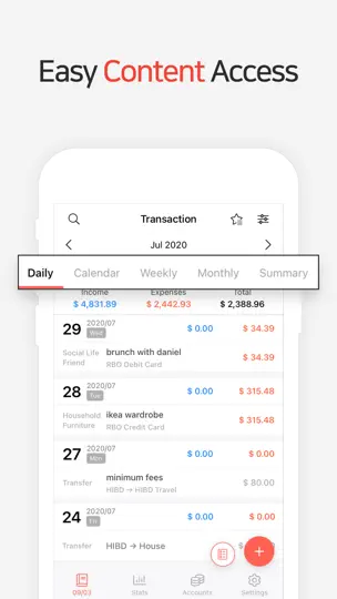 Capture d'écran de Money Manager (Remove Ads) sur iPhone 2