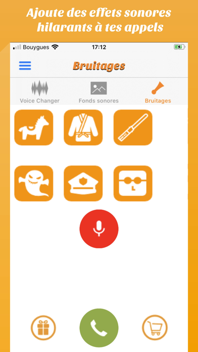 Screenshot #3 pour Voice Changer Allogag - Blague