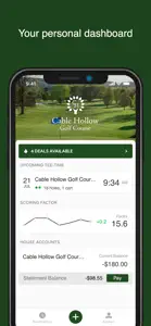 Cable Hollow Golf Course screenshot #1 for iPhone