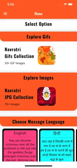 Game screenshot Navratri Dussehra Image Wishes mod apk