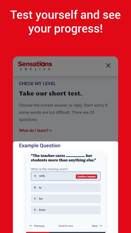 Sensations English screenshot-7